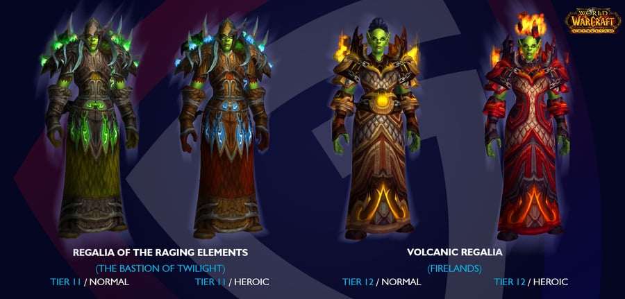 Shaman Transmog Sets