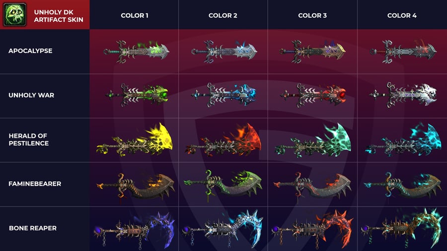 Legion Artifact Appearances