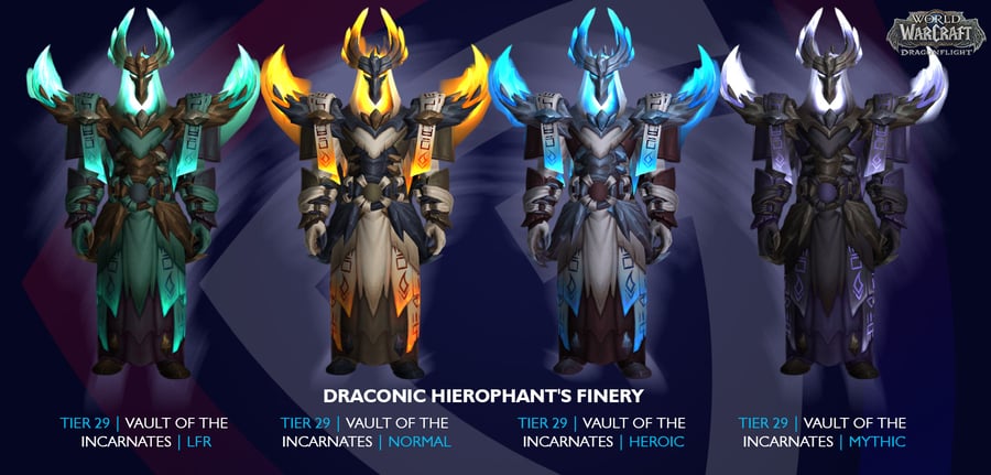 Priest Transmog Sets