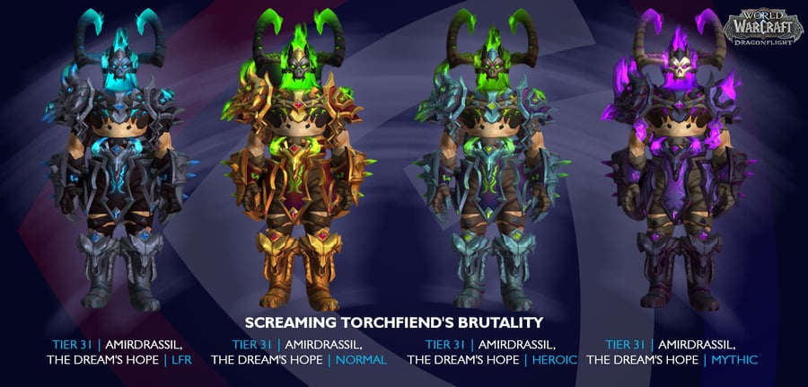 Demon Hunter Transmog Sets