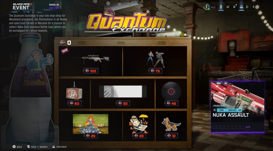 Quantum Exchange Event