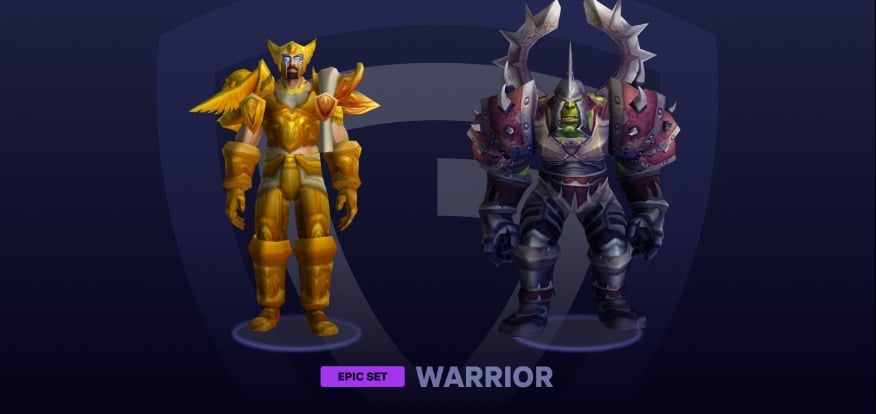 Warrior Epic PvP Set