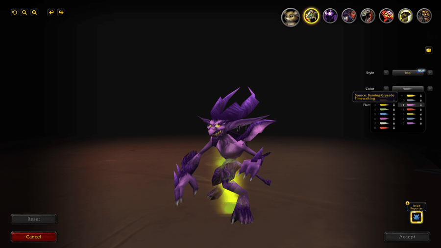 Warlock Pet Appearances