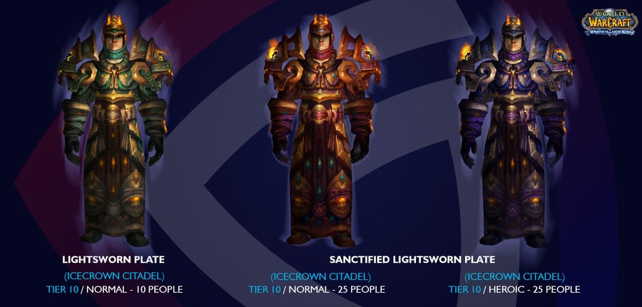 Paladin Transmog Sets