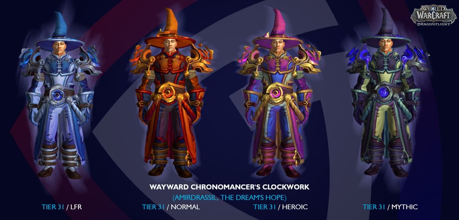Mage Transmog Sets