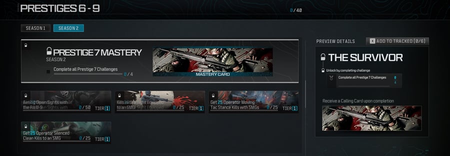 Prestige Calling Cards