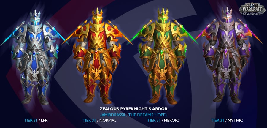 Paladin Transmog Sets