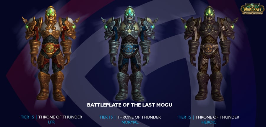 Warrior Transmog Sets