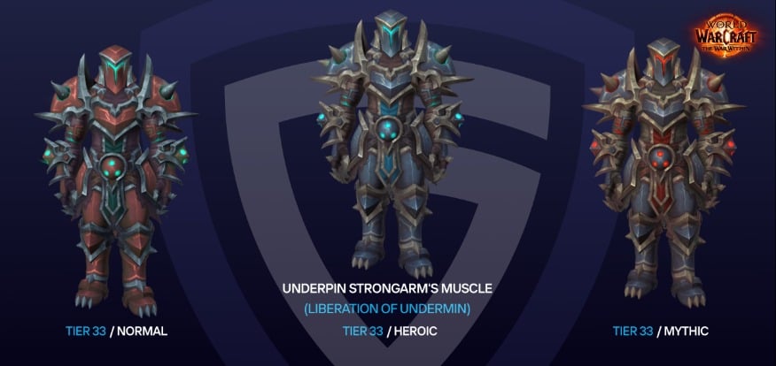 Warrior Transmog Sets