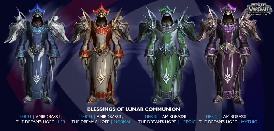 Priest Transmog Sets