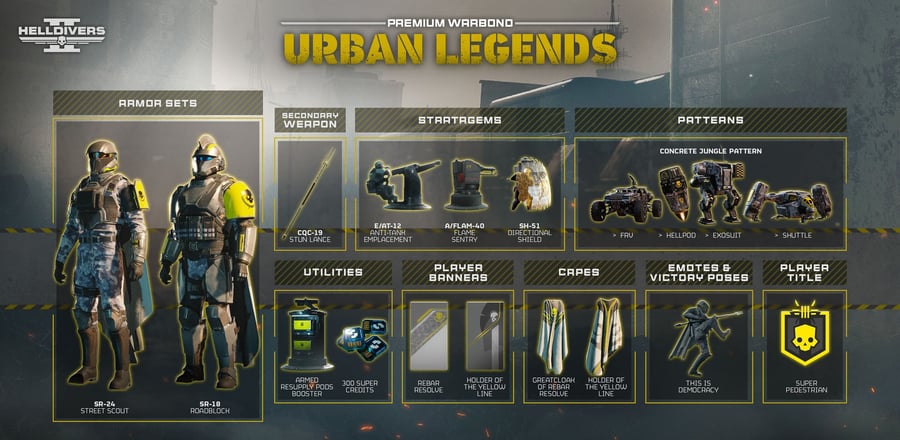 Urban Legends </br>Warbond