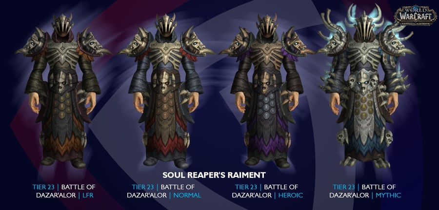 Warlock Transmog Sets