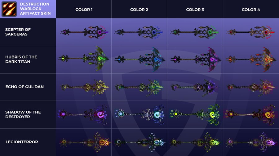 Legion Artifact Appearances