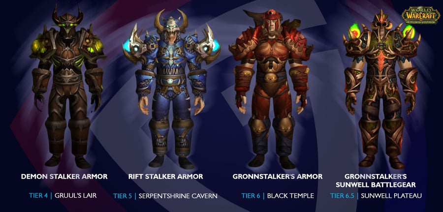 Hunter Transmog Sets