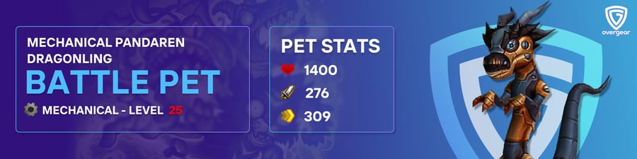 Mechanical Pandaren Dragonling