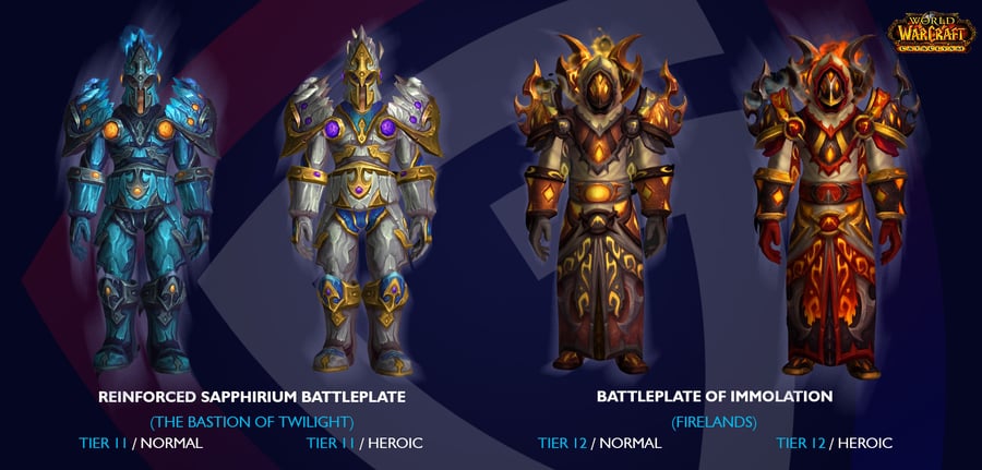 Paladin Transmog Sets