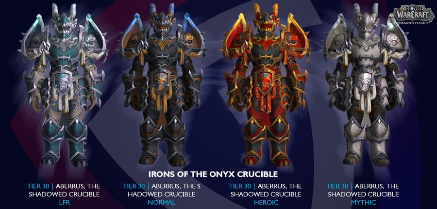 Warrior Transmog Sets