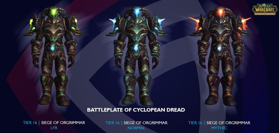Death Knight Transmog Sets
