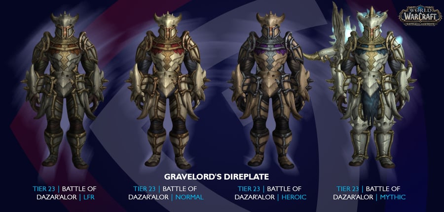 Warrior Transmog Sets