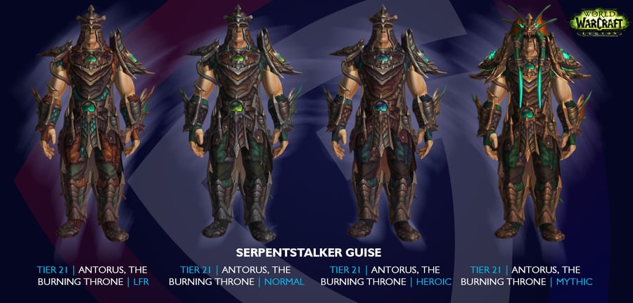 Hunter Transmog Sets