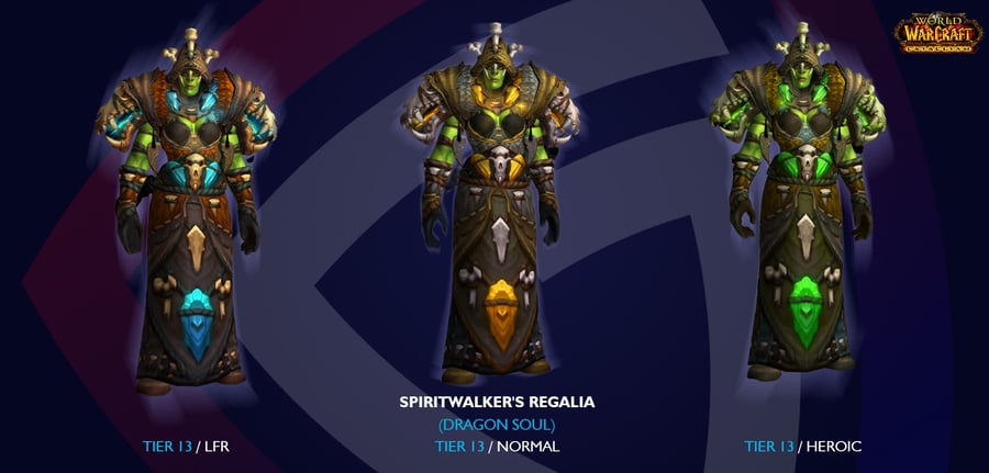 Shaman Transmog Sets