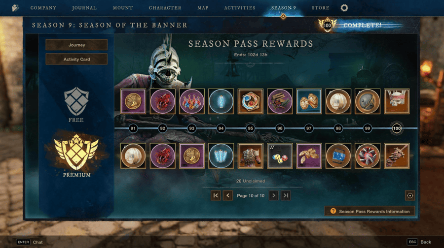 New World Season Pass Leveling - Buy New World boost servise