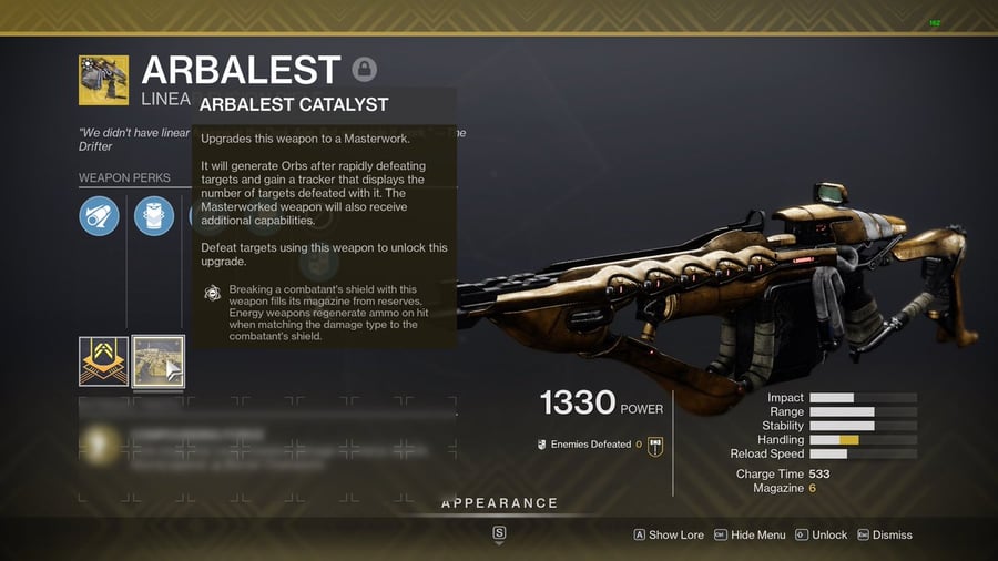 Arbalest Catalyst