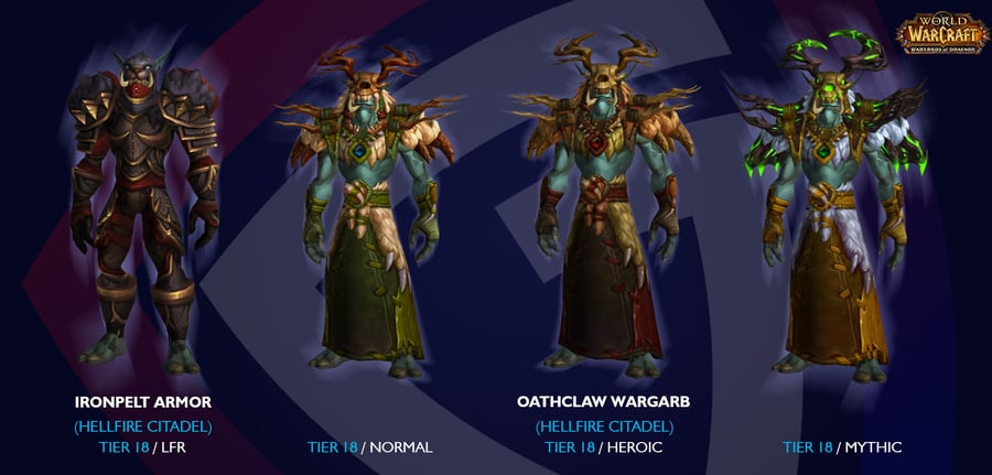 Druid Transmog Sets
