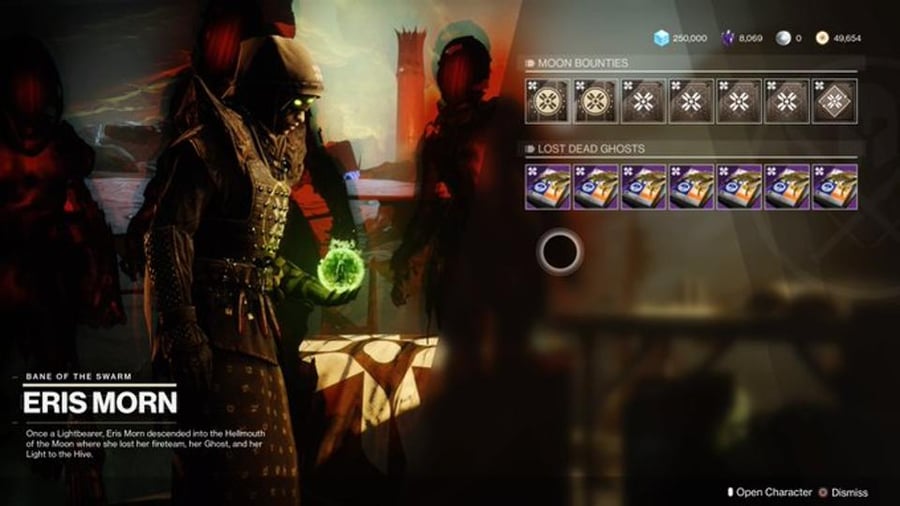 Eris Morn Bounties