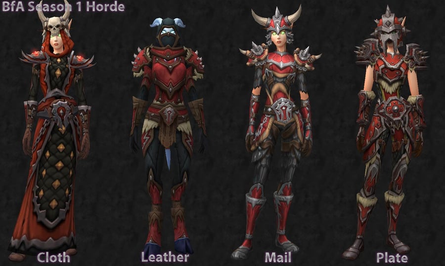 BfA Transmog Sets