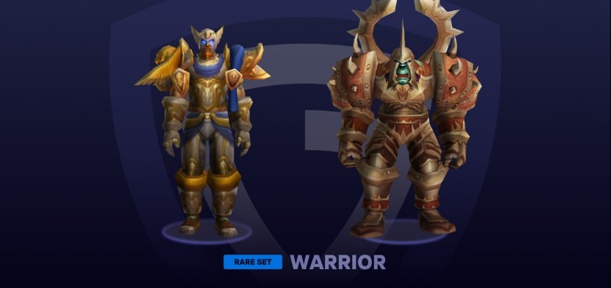 Warrior Rare PvP Set