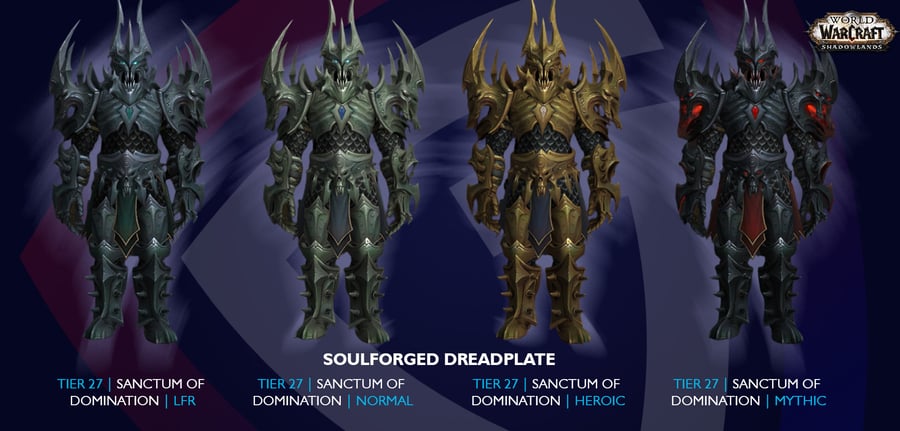 Warrior Transmog Sets