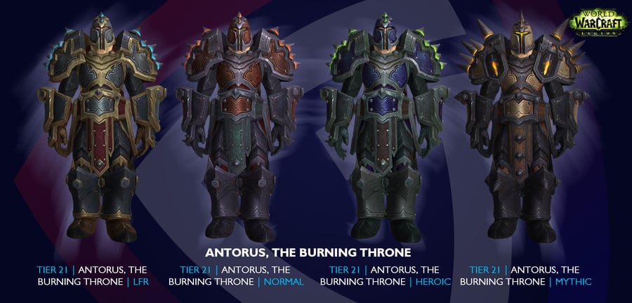 Warrior Transmog Sets