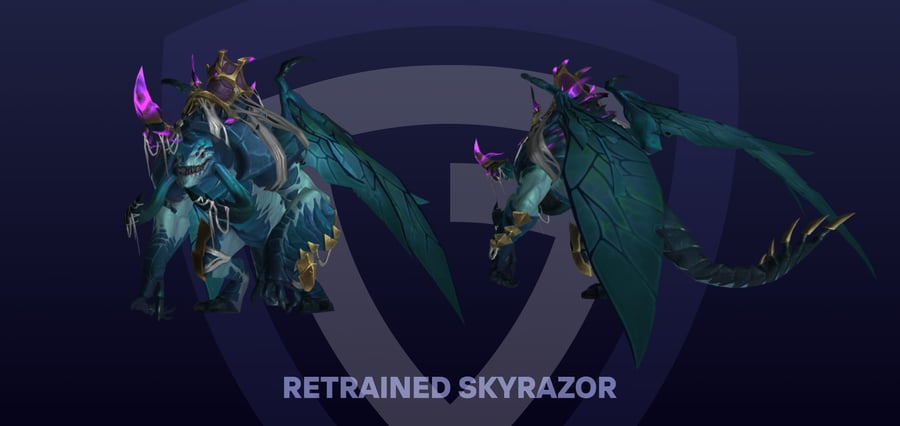 Retrained Skyrazor Mount