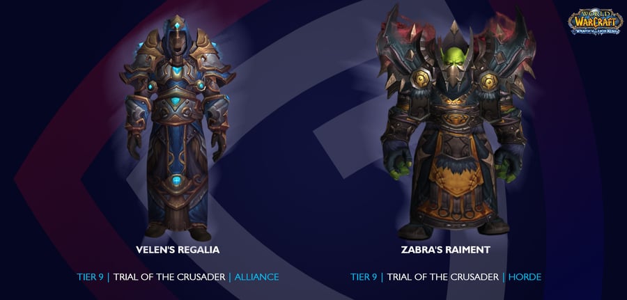 Priest Transmog Sets