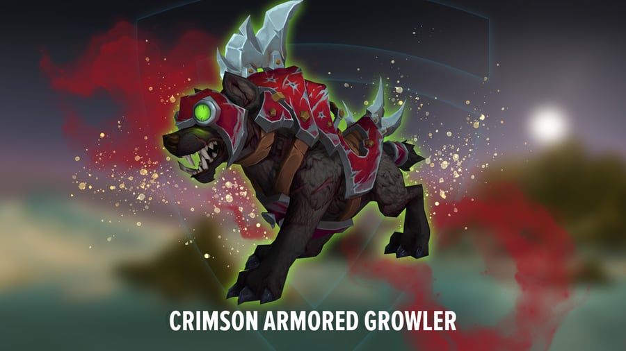 Crimson Armored Growler