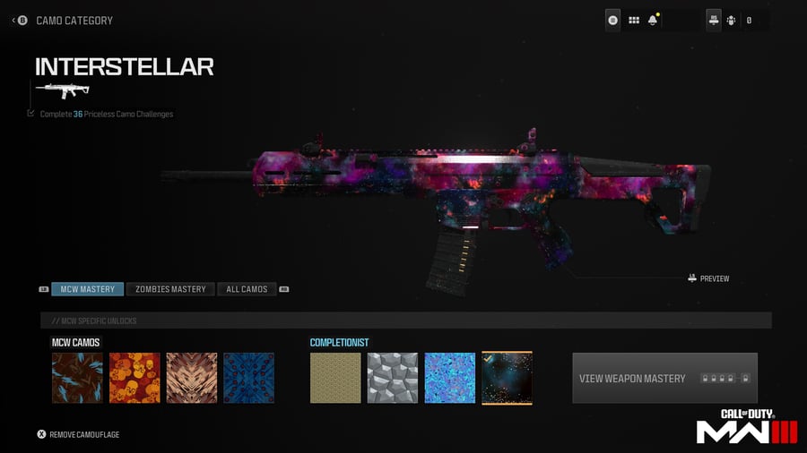 Interstellar Camo
