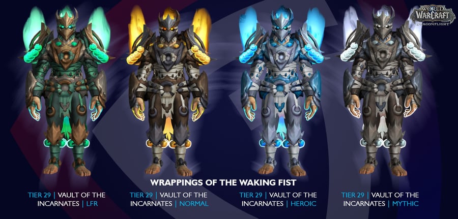 Monk Transmog Sets
