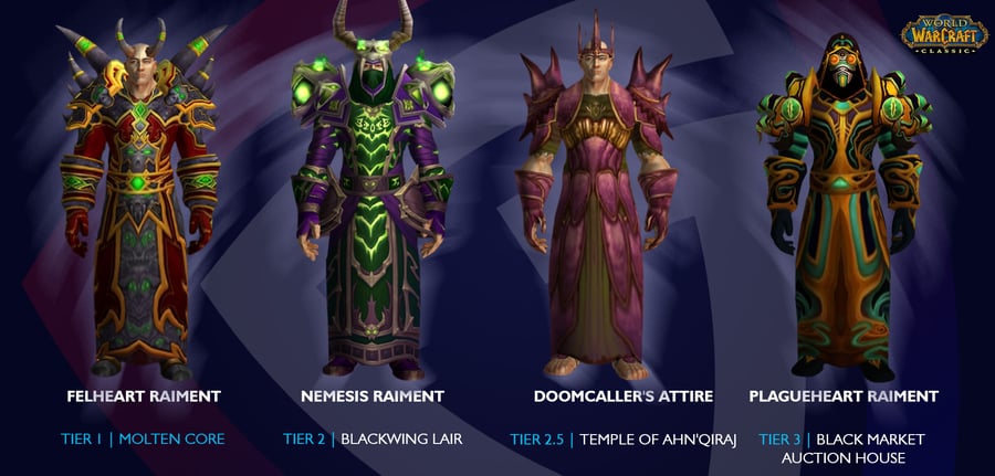 Warlock Transmog Sets