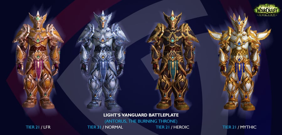 Paladin Transmog Sets