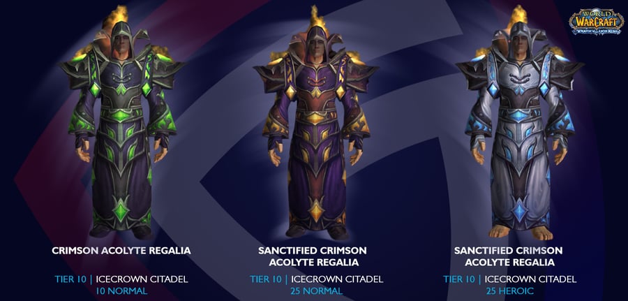 Priest Transmog Sets