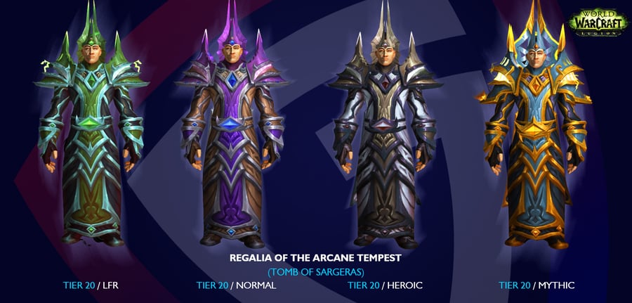 Mage Transmog Sets