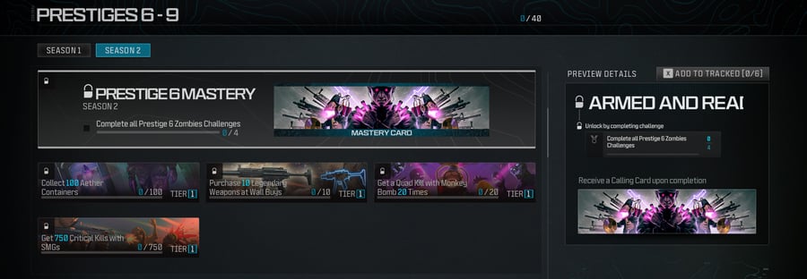 Prestige Calling Cards