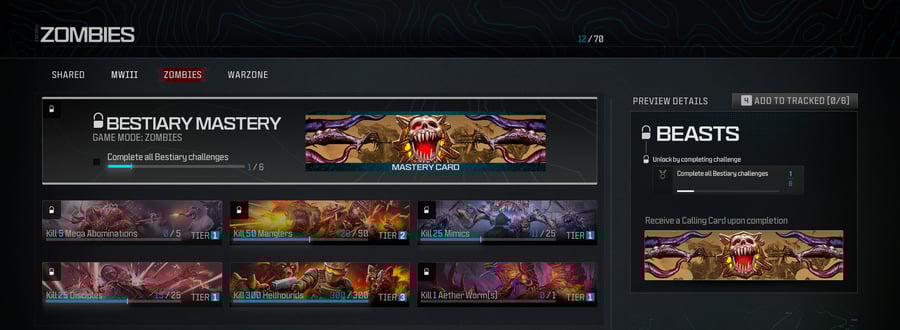 Zombies Calling Cards