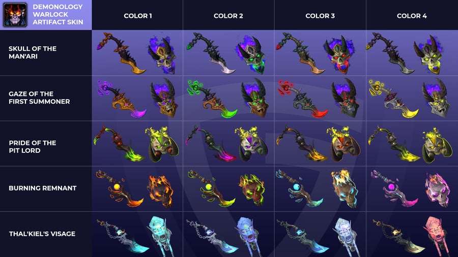 Legion Artifact Appearances