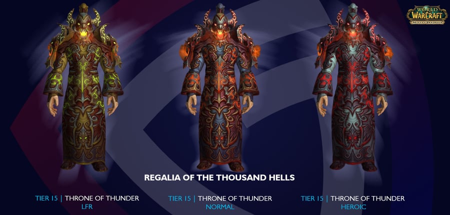 Warlock Transmog Sets
