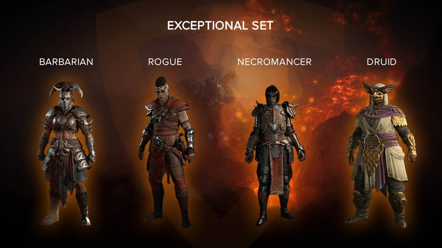 Buy Diablo 4 Exceptional Set Armor, Cheap D4 Transmog for