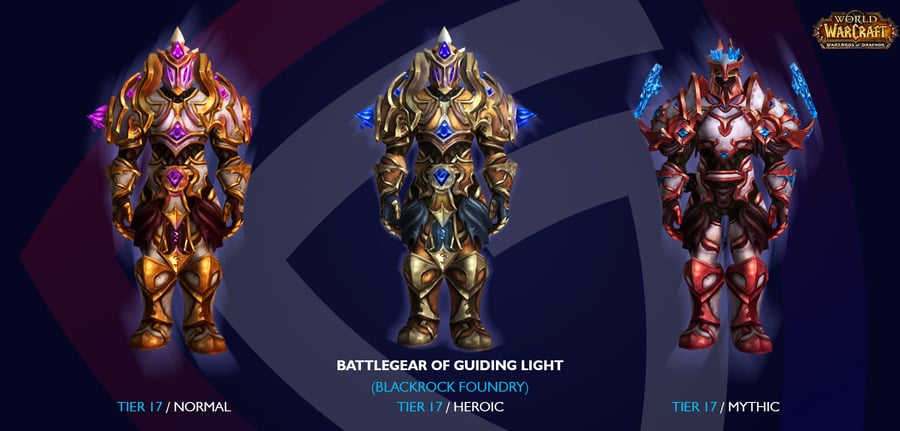 Paladin Transmog Sets