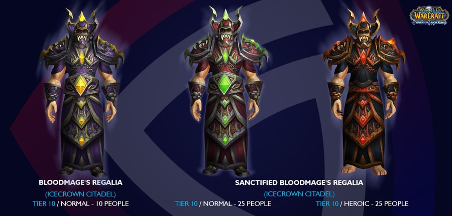 Mage Transmog Sets