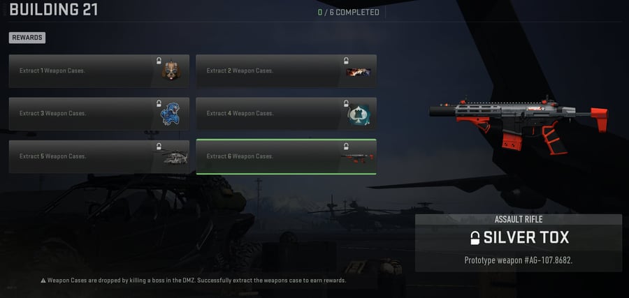 Building 21<br>Weapon Cases